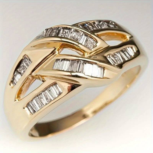 Irregular Shiny Vintage Ring